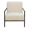 Hemming Natural Linen Occasional Chair - Notbrand