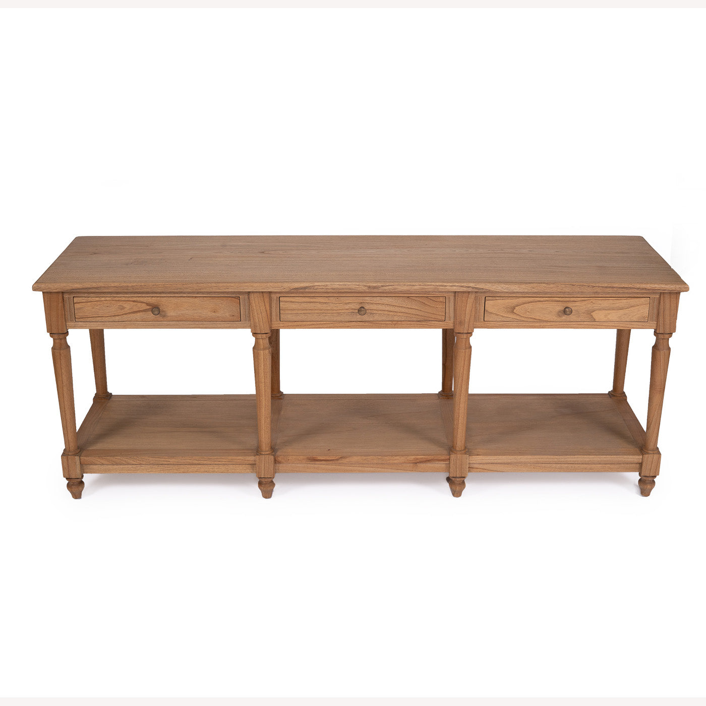 Herose Wooden Console Table With 3 Drawer - 200cm - Notbrand