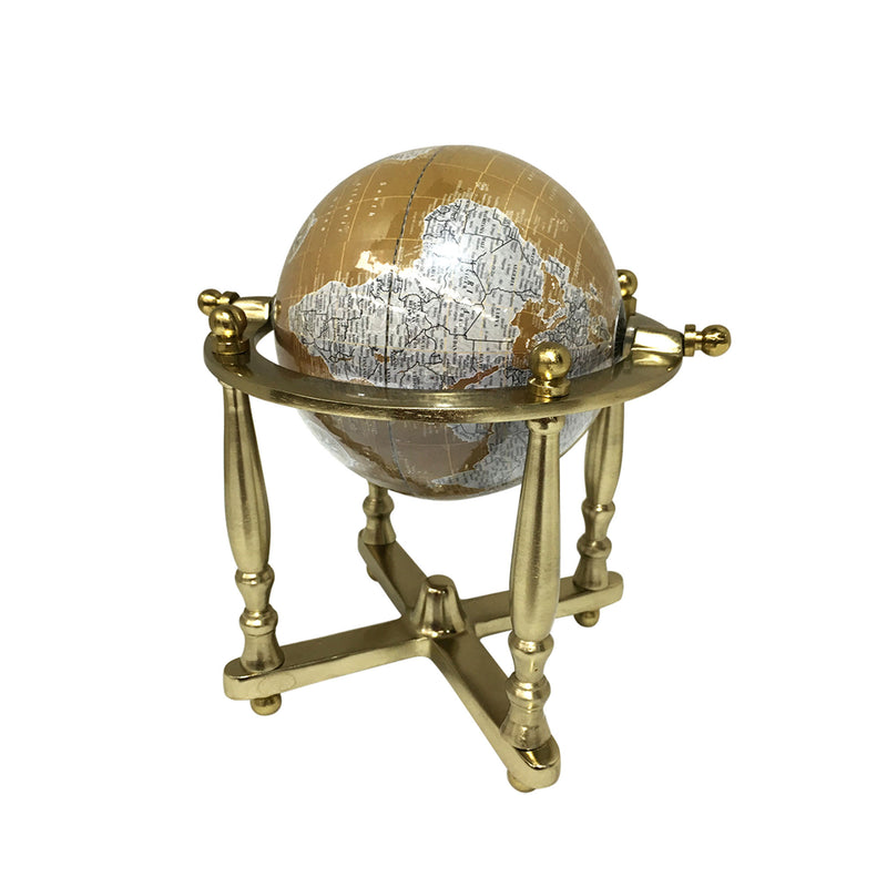 World Globe with Horizontal Cradle Mount - Notbrand