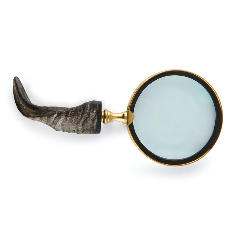 Horn Handle 75mm Magnifying Glass - Notbrand