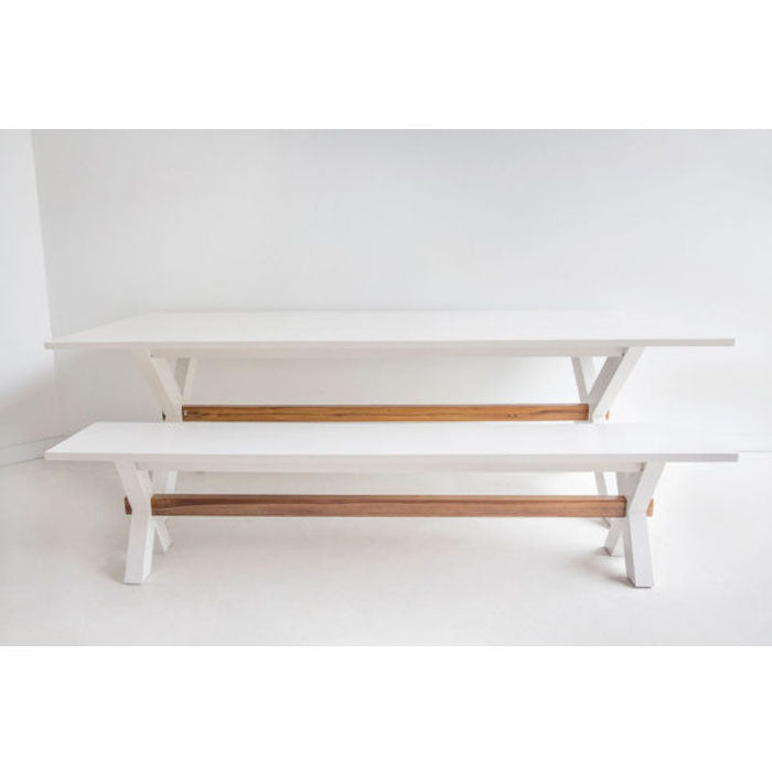Bryce Mahogany Wood Bench Seat – 1.7m - Notbrand