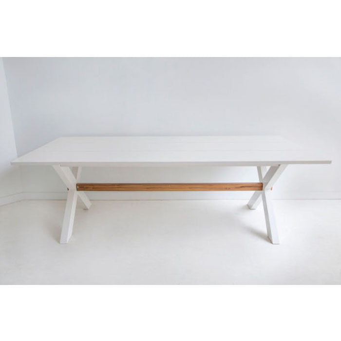Bryce Mahogany Wood Dining Table – 2.4m - Notbrand