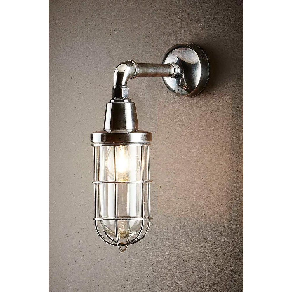 Starboard Outdoor Wall Light - Antique Silver - Notbrand