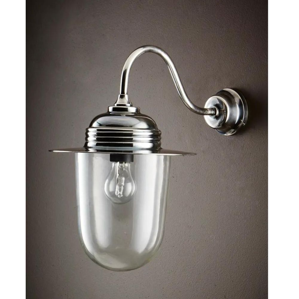 Stanmore Outdoor Wall Light - Antique Silver - Notbrand