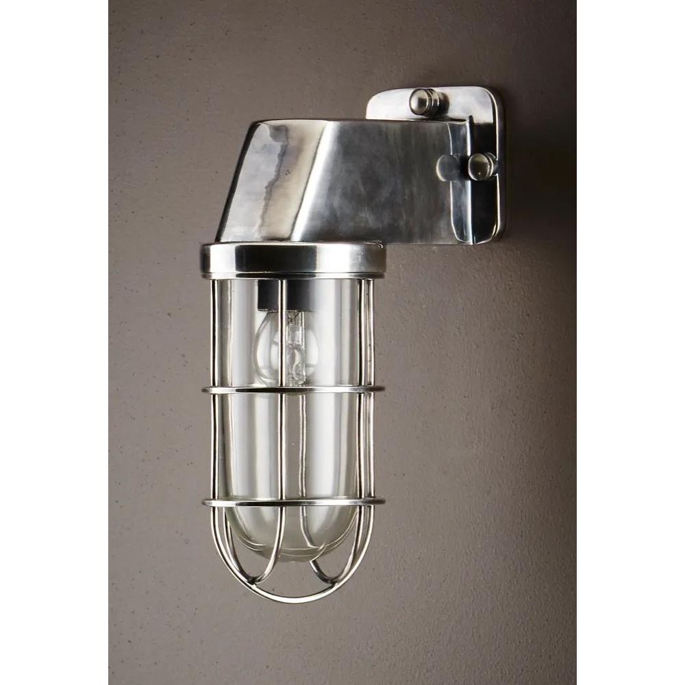 Royal London Outdoor Wall Light - Antique Silver - Notbrand