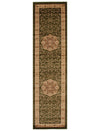 Istanbul Collection Medallion Classic Pattern Green Rug - Notbrand