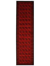 Istanbul Classic Afghan Pattern Runner Rug Red - Notbrand