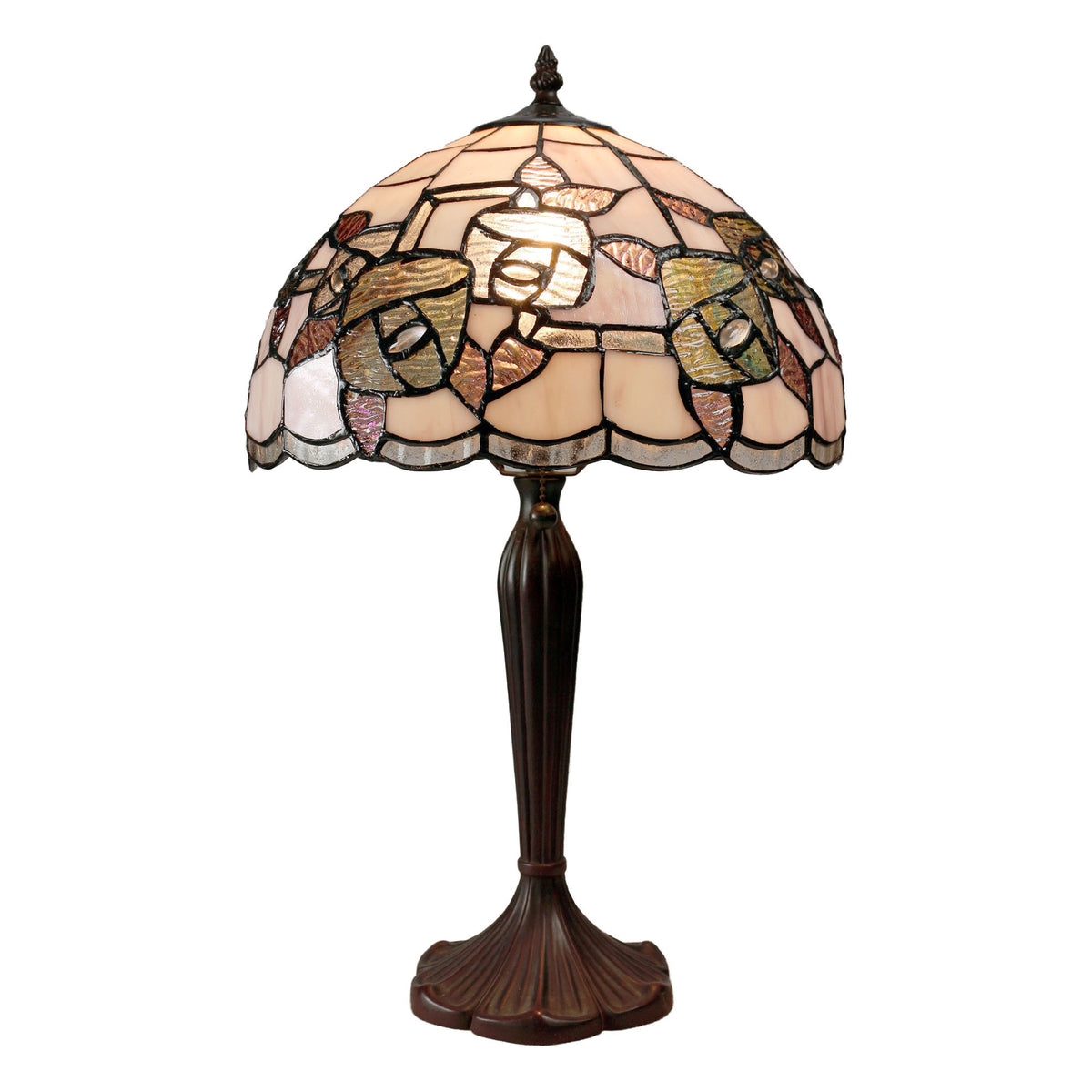 Ilona Tiffany Style Table Lamp - Multi - Notbrand