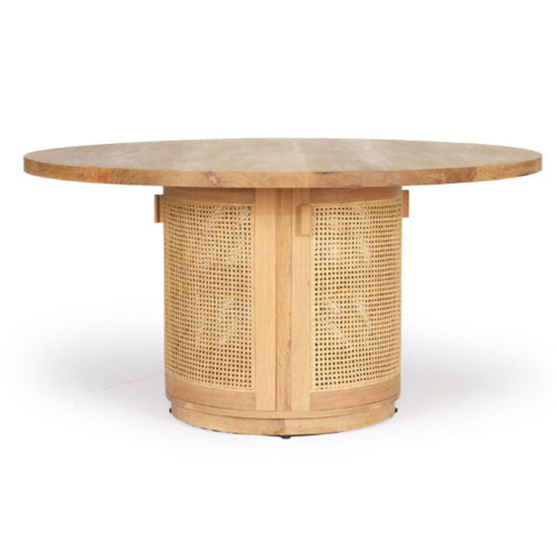 Tropical Springs American Oak Dining Table - 120cm - Notbrand