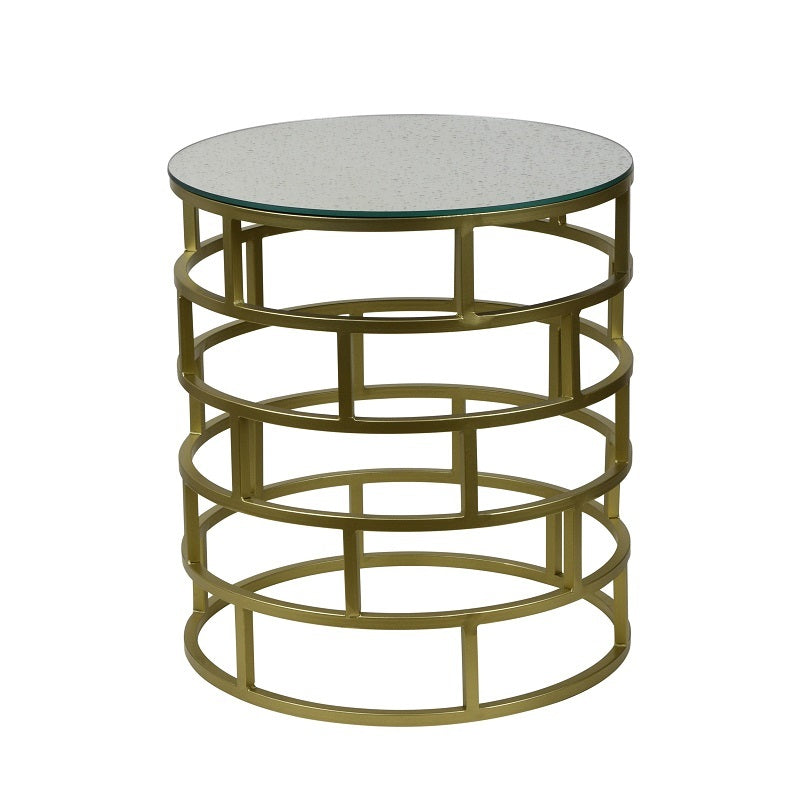 Ivy Side Table Brass - Notbrand
