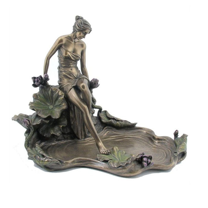 Lady Stepping Water Jewellery Tray - Notbrand