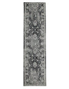 Jewel Nain Design 804 Navy Blue Grey Rug - Notbrand