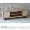 Jamica Hand Carved Reclaimed Entertainment Unit - Notbrand