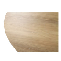 Jifen Round Wooden Dining Table in Natural - 1.5m - Notbrand