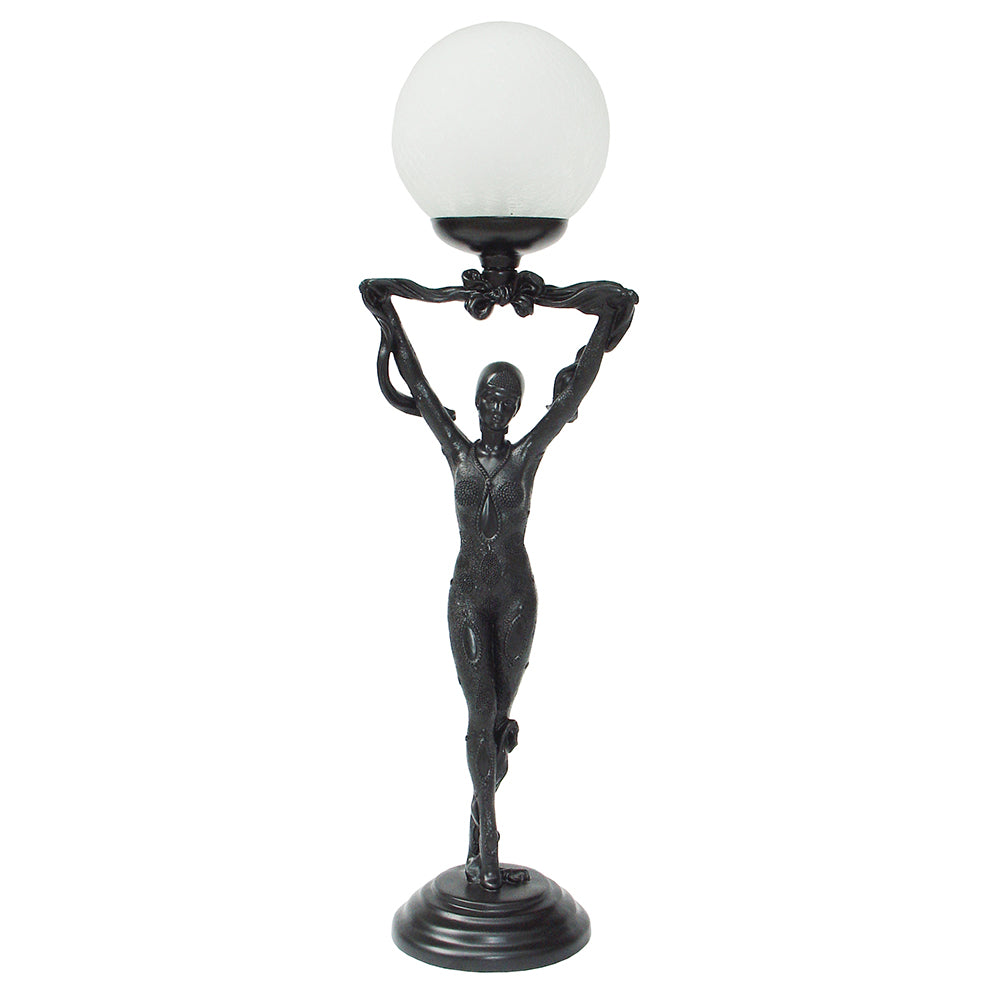 Johana Lady Figurine Art Decor Table Lamp - Notbrand