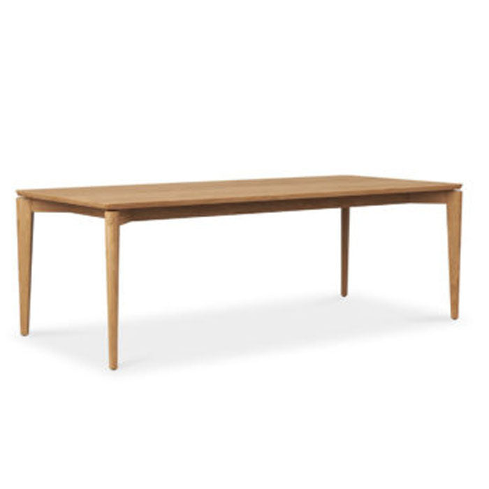 Jude Teak Wood Dining Table - 2.4m - Notbrand