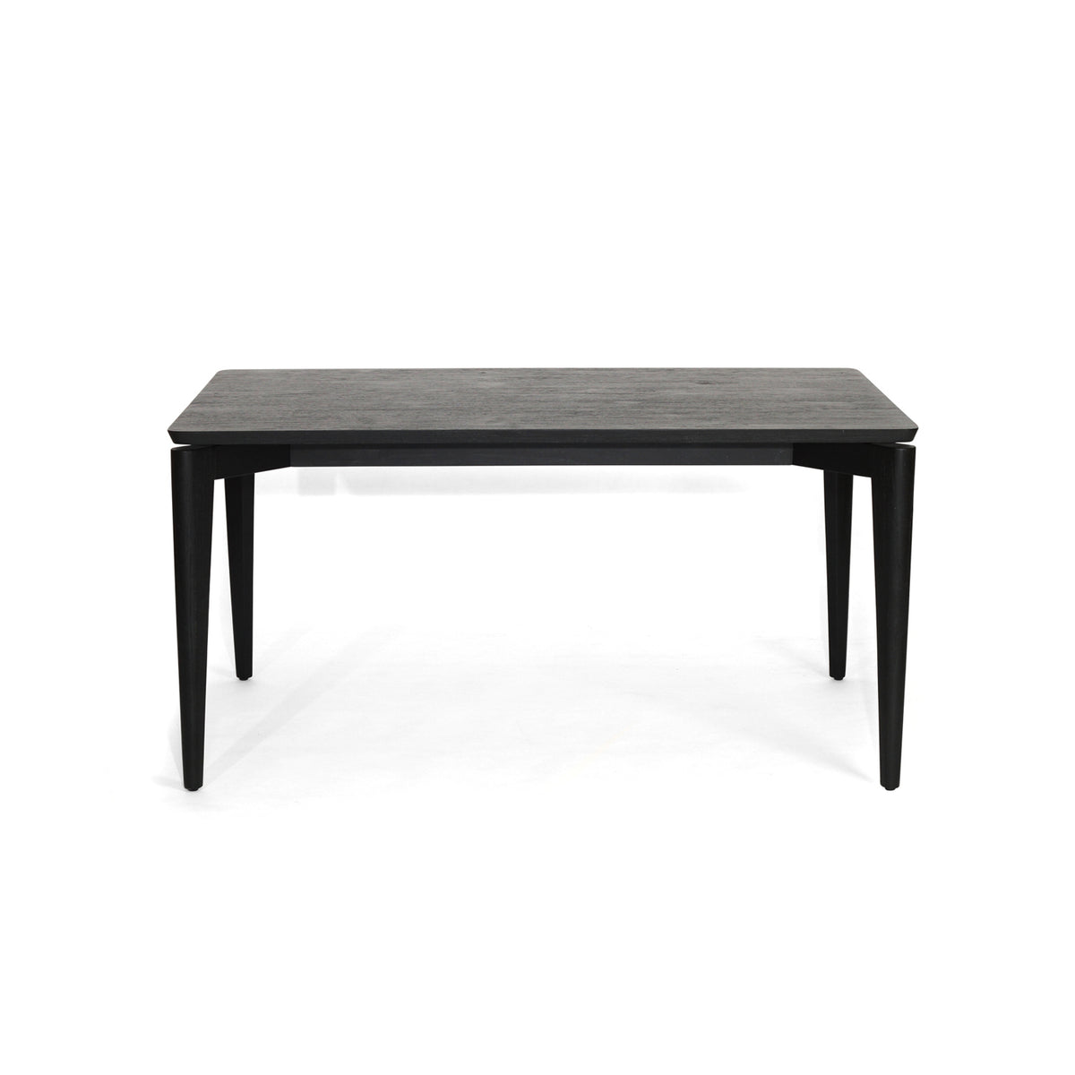 Keza Teak Wood Dining Table in Black – 2.4m - Notbrand
