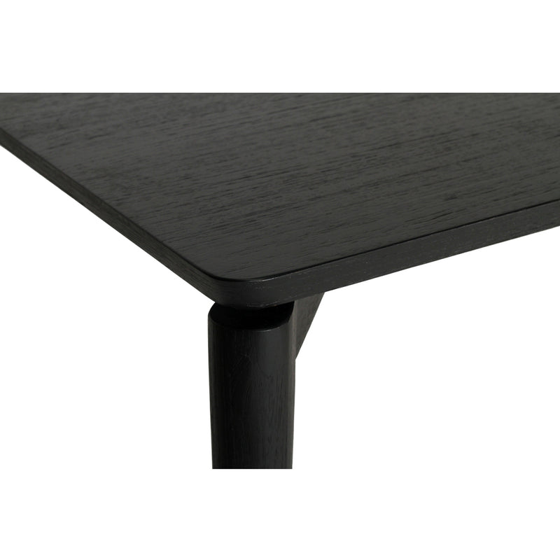 Keza Teak Wood Dining Table in Black – 2.4m - Notbrand