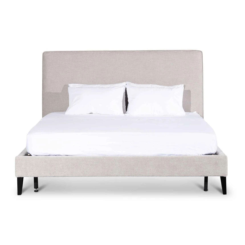 Lavatera King Bed Frame - Comfort Grey - Notbrand