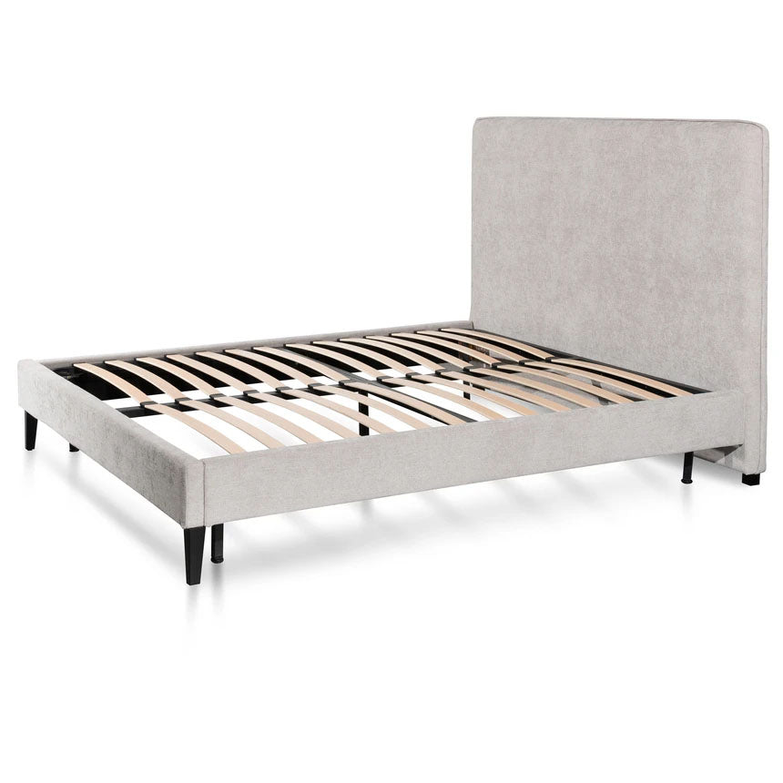 Lavatera King Bed Frame - Comfort Grey - Notbrand