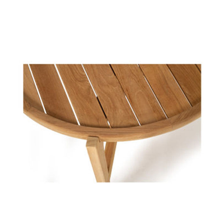 Kingscliff Outdoor Round Coffee Table – 80cm - Notbrand
