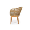 Keira Teak Wood Arm Chair – Natural - Notbrand