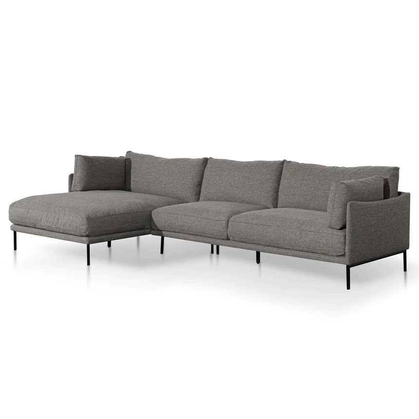Emilis-4-seater-left-chaise-fabric-sofa-graphite-grey-Notbrand-3