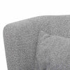 Una Boucle Armchair - Ash Grey - Notbrand
