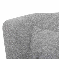Una Boucle Armchair - Ash Grey - Notbrand