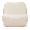 Tjasa Lounge Chair - Ivory White Boucle - Notbrand