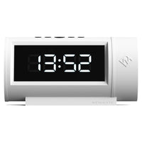 Newgate Digital Pil Led Alarm Clock - White - Notbrand