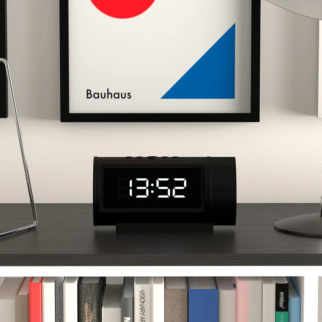 Newgate Digital Pil Led Alarm Clock - Black - Notbrand