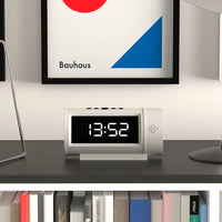 Newgate Digital Pil Led Alarm Clock - White - Notbrand