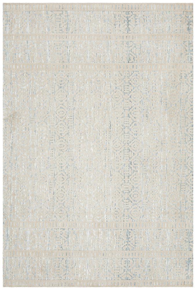 Levi Lucy Blue Green Rug - Notbrand