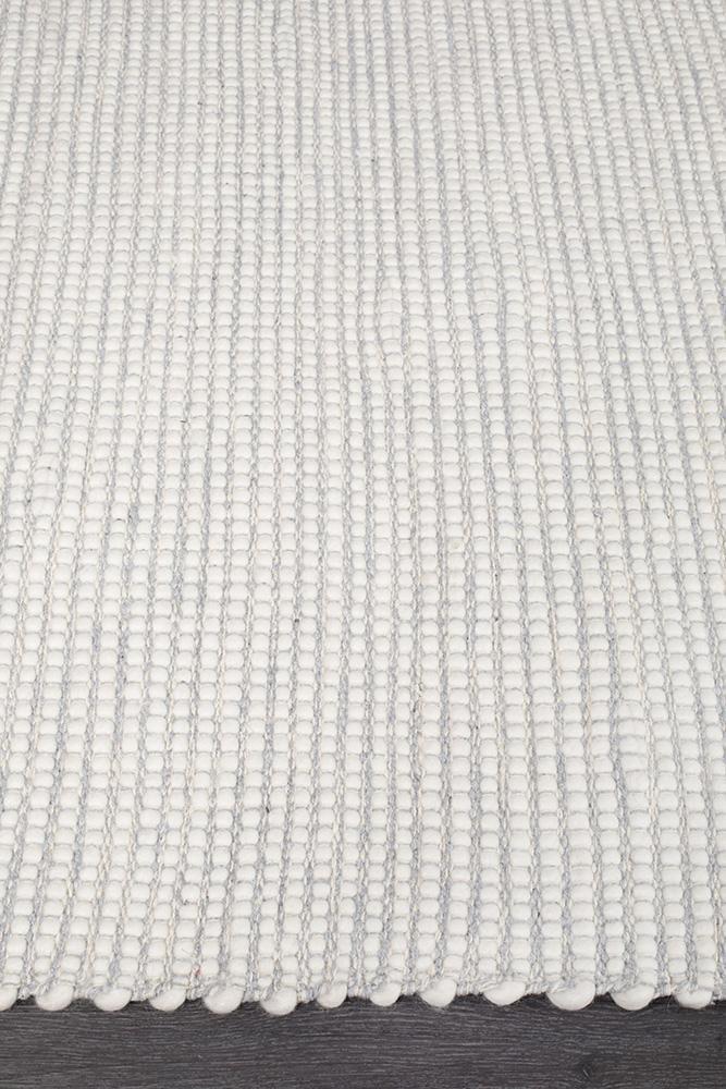 Loft Stunning Wool Grey Rug - Notbrand