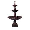 Lisbon Cast Iron 3 Tier Self Contained Fountain - Notbrand