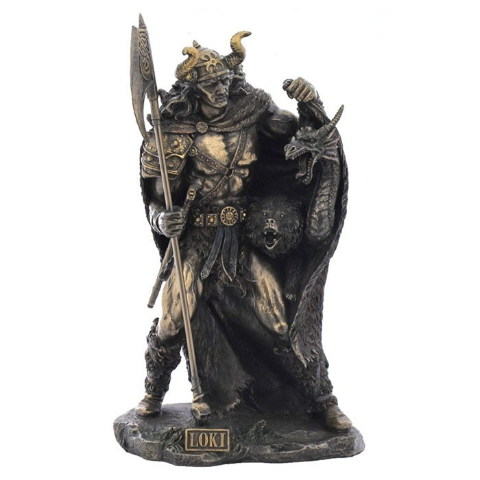 Loki - Norse Trickster God Bronze Figurine - Notbrand
