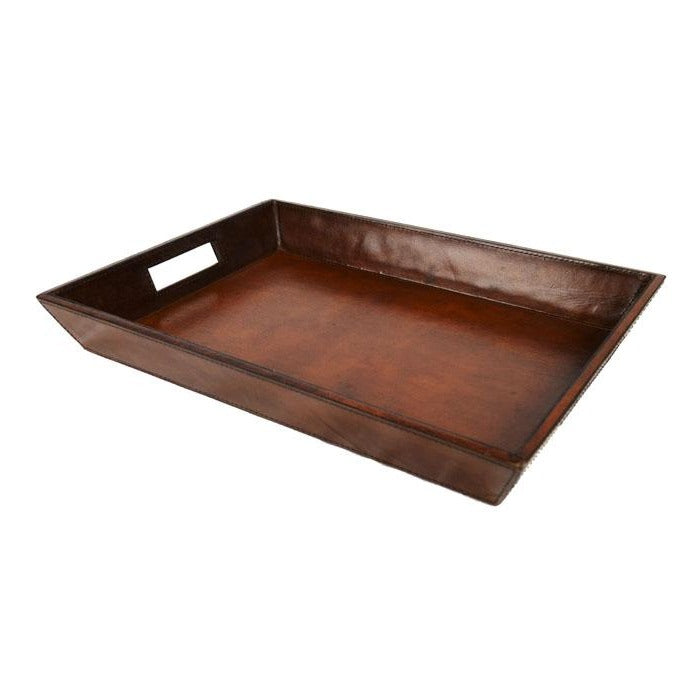 Beck Tan Leather Tray - Notbrand