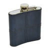 Andino 177ml Hip Flask - Blue Leather - Notbrand