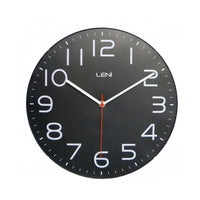 Leni Classic Black Wall Clock - Notbrand