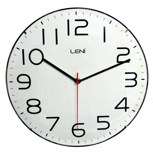Leni Classic White Wall Clock - Notbrand