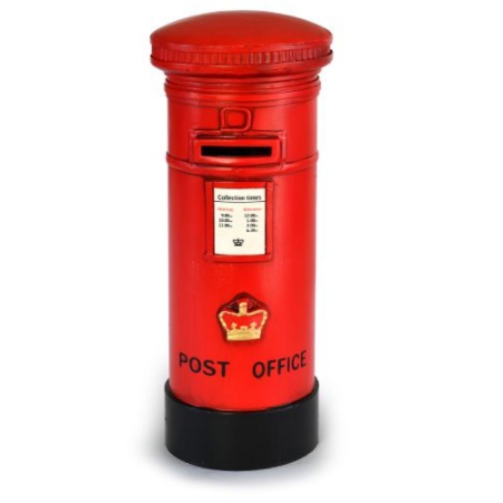 Letter Box Money Box Red 22.5cm - Notbrand