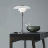 Leighton Replica Metal and Glass Table Lamp - Medium - Notbrand