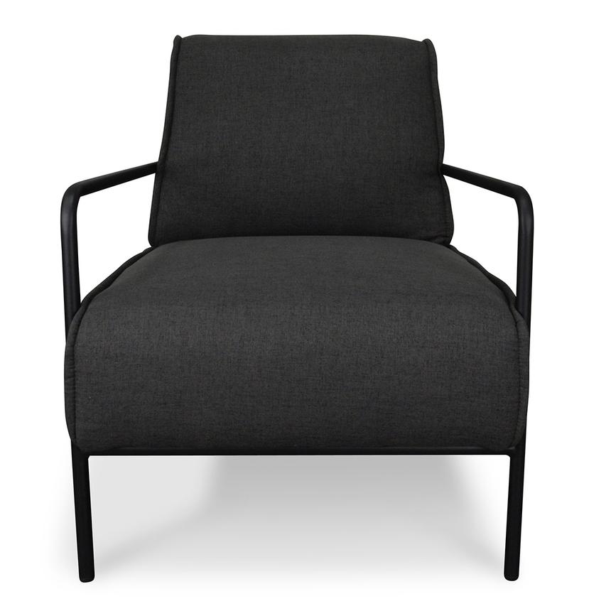 Robinson Dark Grey Lounge Chair - Notbrand