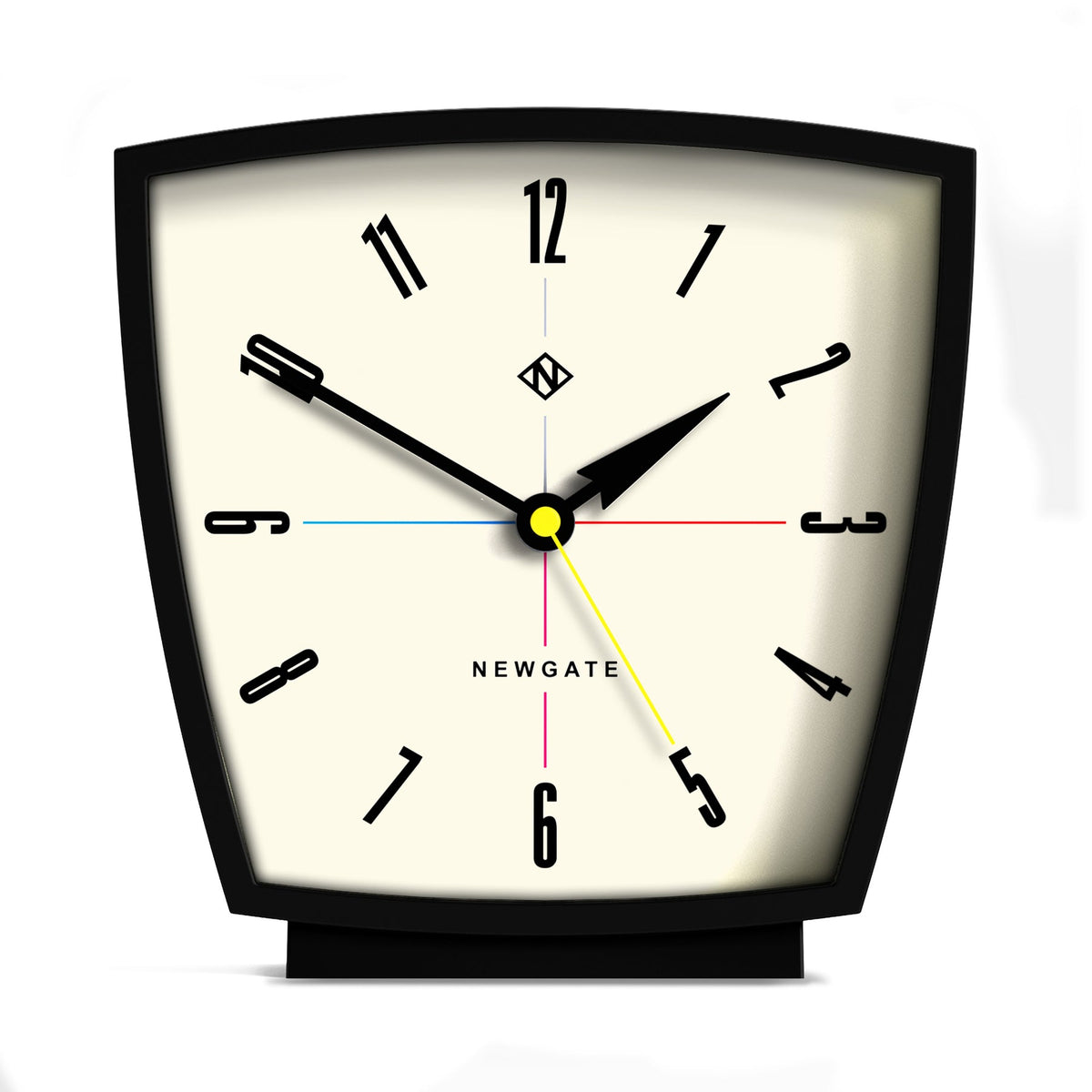 Newgate Odyssey Mantel Clock - Black - Notbrand