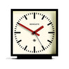 Newgate Amp Mantel Clock Black With Red Hands - Notbrand