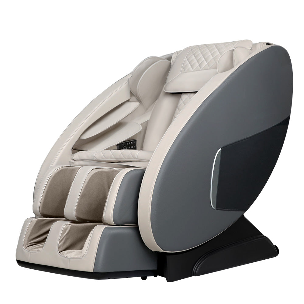 Livemor Electric Massage Chair Zero Gravity Recliner Body Back Shiatsu Massager - Notbrand