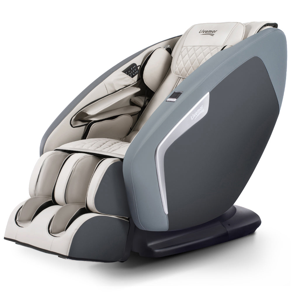 Livemor 3D Electric Massage Chair Zero Gravity Recliner Head Massager Air Bag - Notbrand