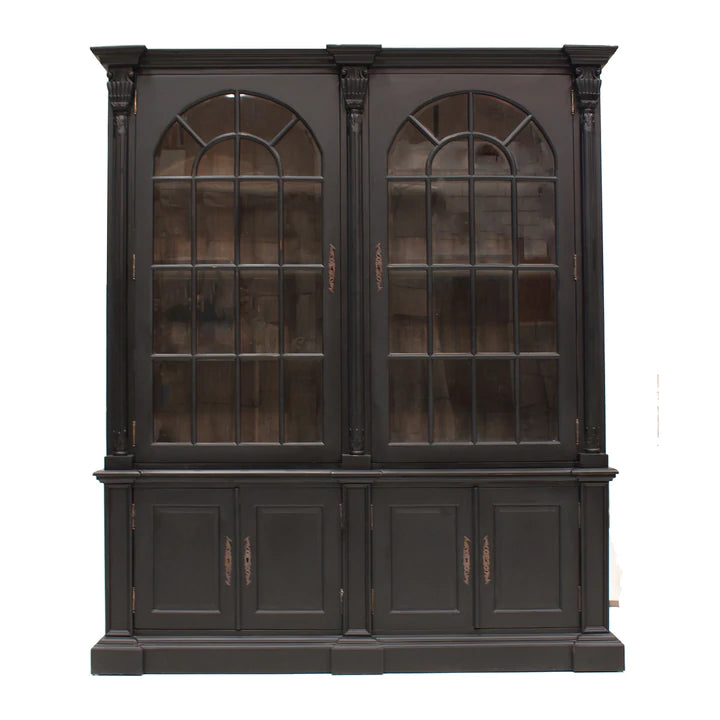 Geogian Mindy Wood 2 Door Cabinet - Black - Notbrand