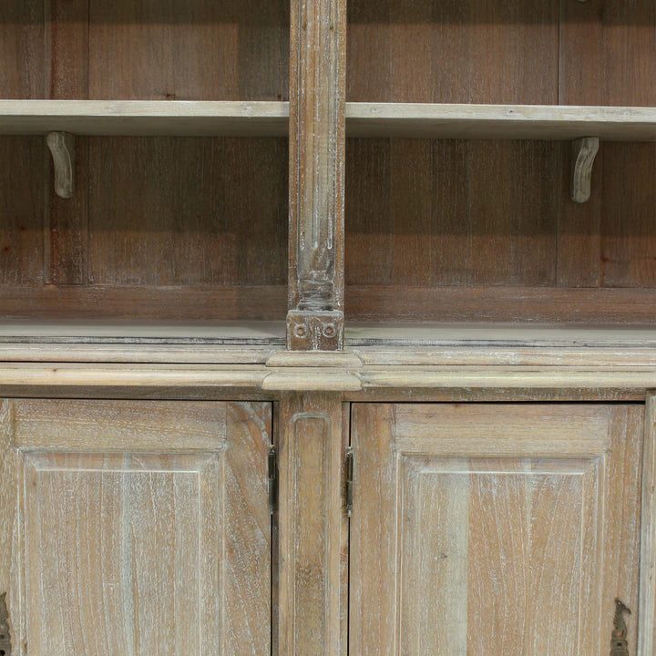 Georgian Bookshelf Mindy Wood - Weathered Oak - Notbrand